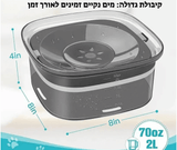 קערת מים למניעת חנק לכלבים מבית טורסי